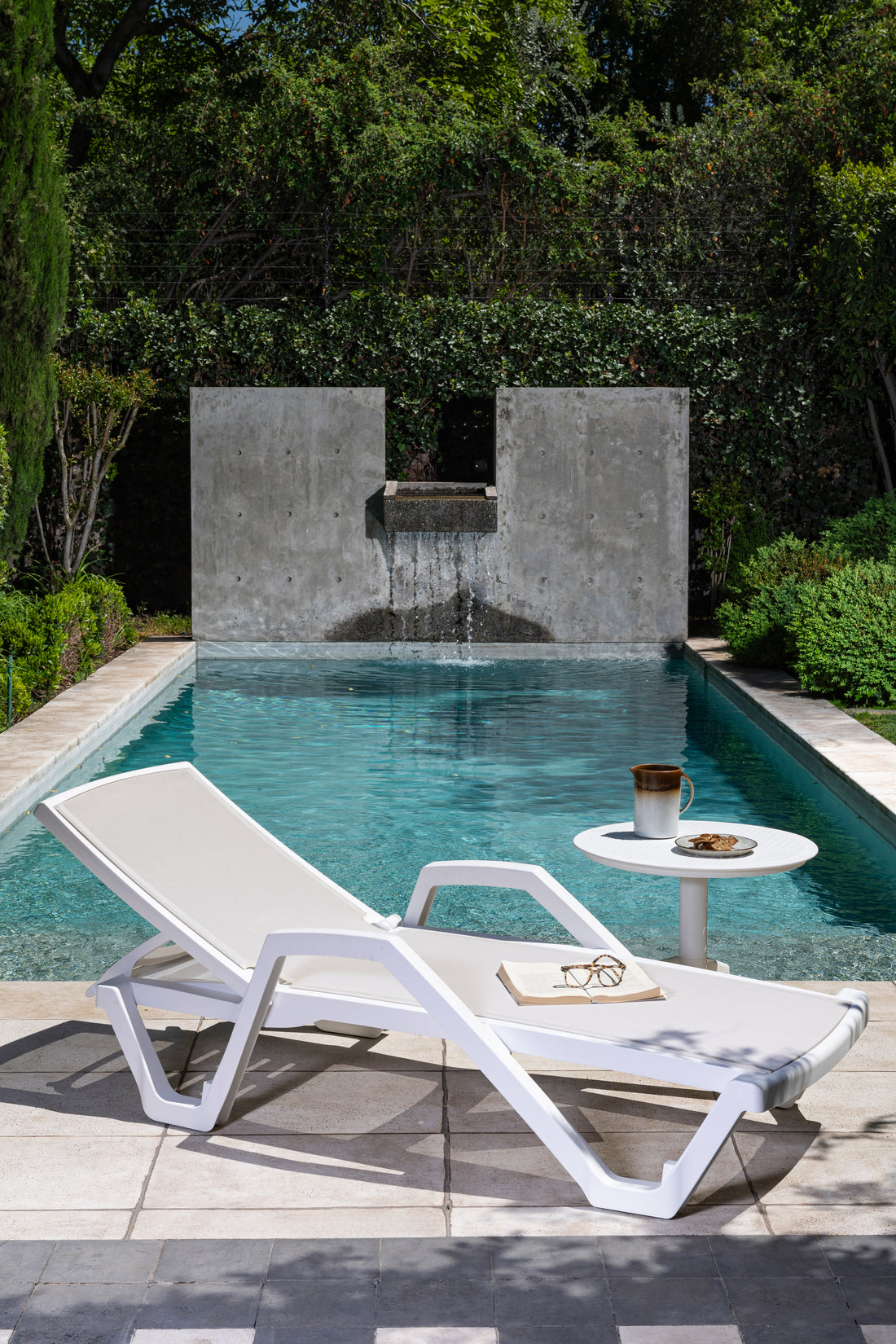 Reposera Mare color Blanco y Beige