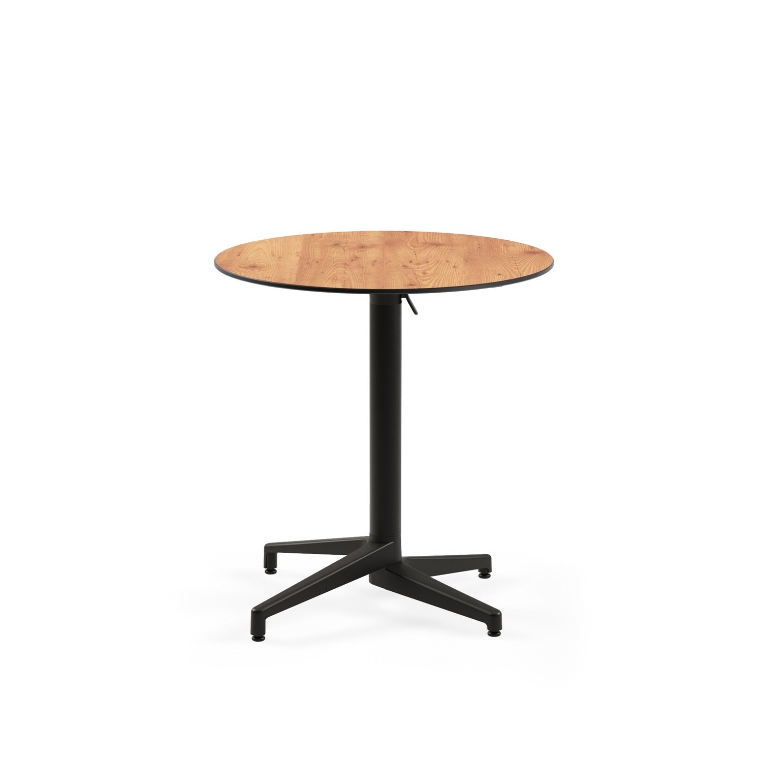 Mesa Moon-C 77Ø Redonda Plegable Novecento Base Negra