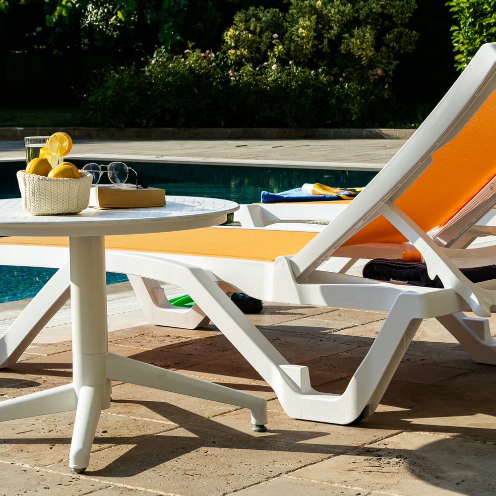 Moon Coffee Table Blanco