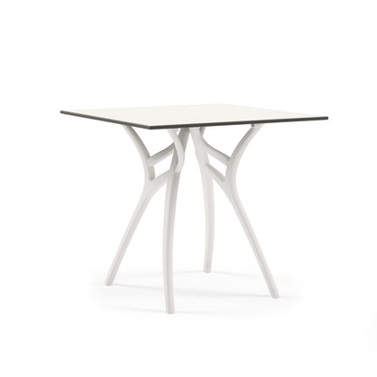 Mesa Ivy 77x77  Blanco Base Blanca