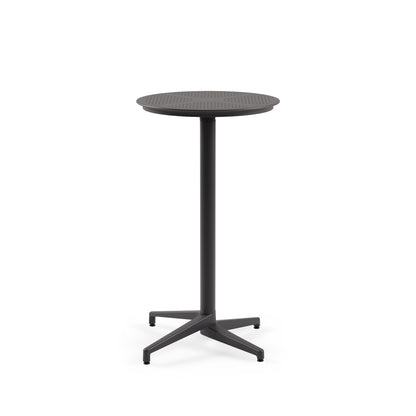 Mesa Moon Bar 60Ø Redonda Plegable Grafito