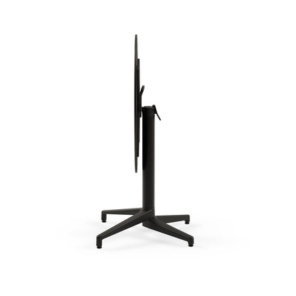 Mesa Moon-C 77Ø Redonda Plegable Novecento Base Negra