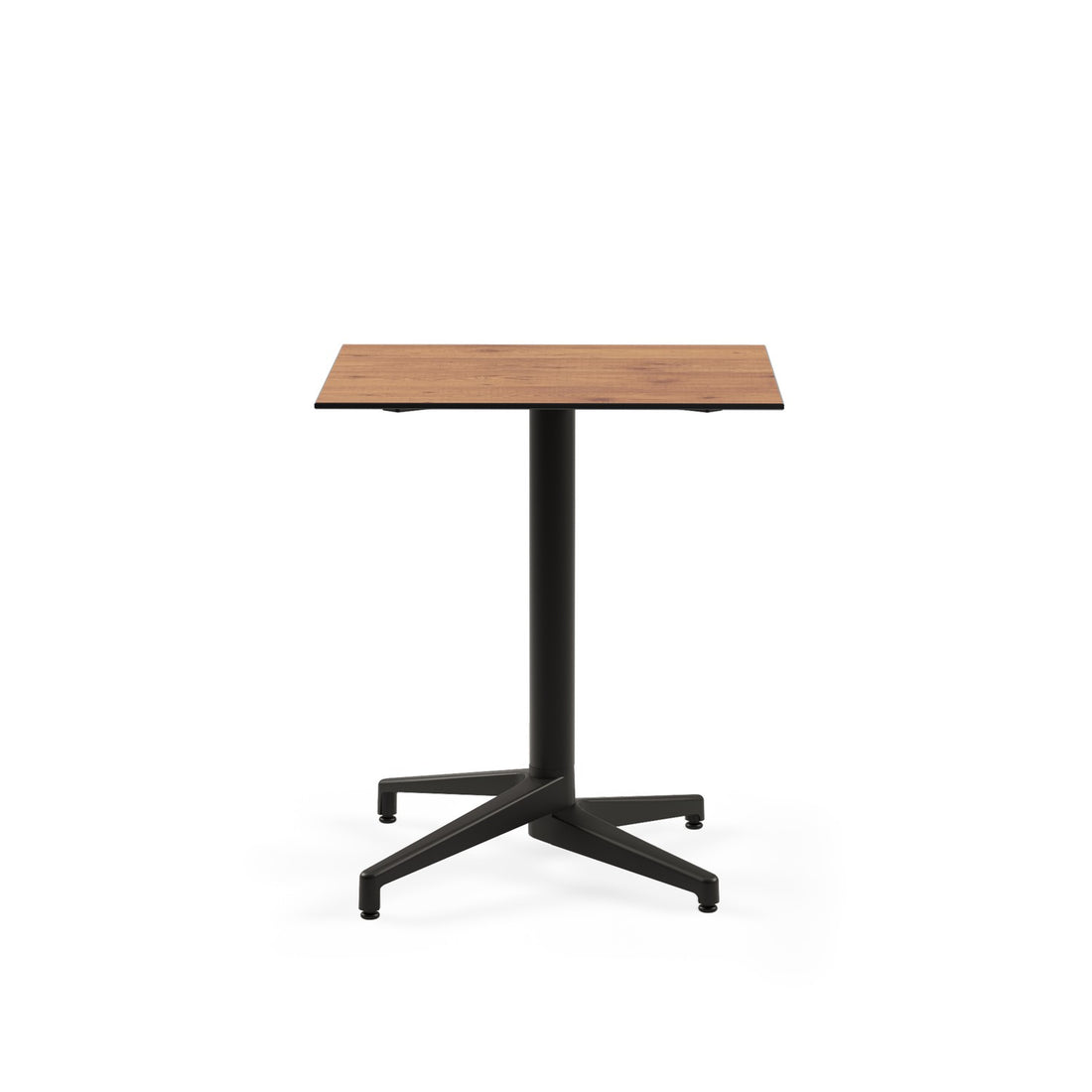 Mesa Moon-C 69x69 Plegable Novecento Base Negra