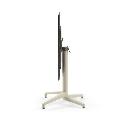 Mesa Moon-C 77x77 Plegable Terrazzo 2 Base Beige